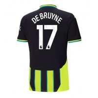 Manchester City Kevin De Bruyne #17 Bortedrakt 2024-25 Kortermet